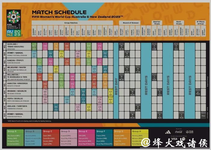 2023年世界杯赛事直播时间及精彩赛程安排